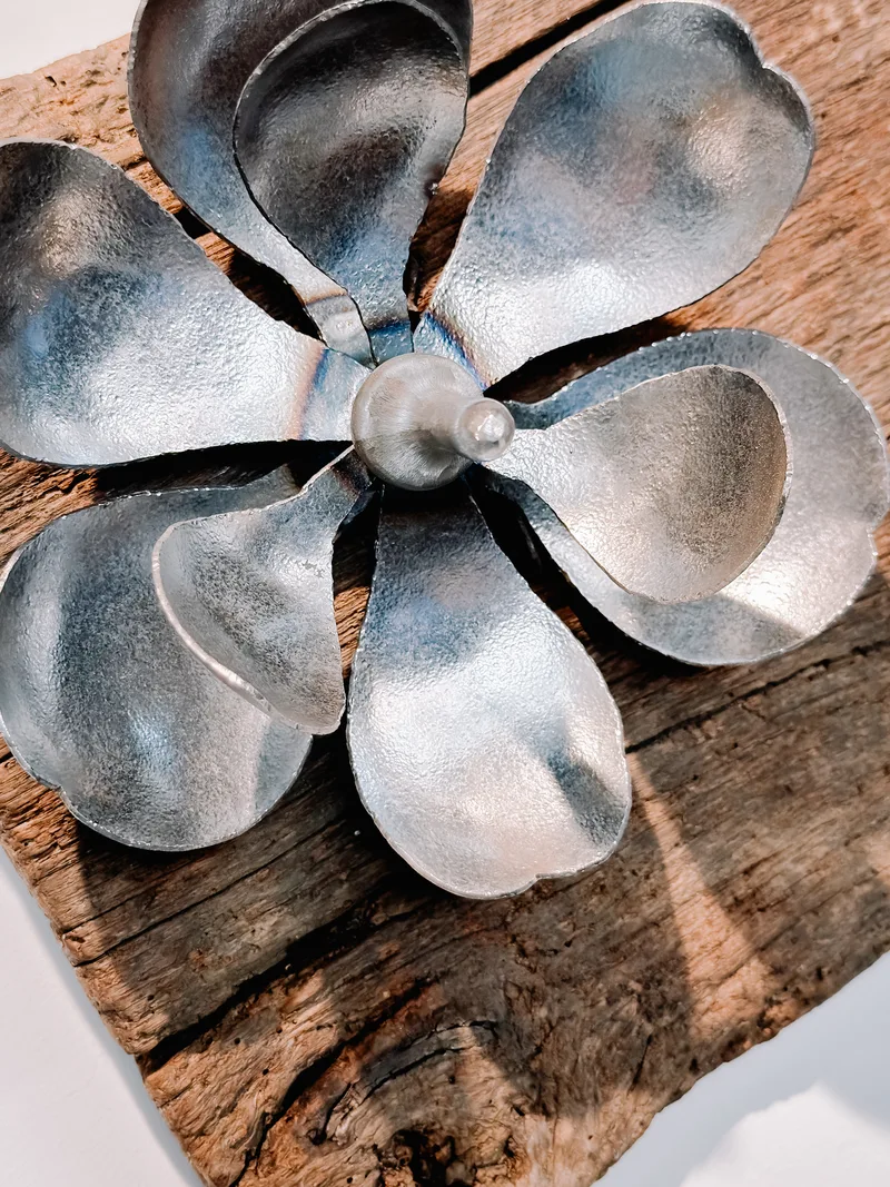 Steel Magnolia Wall Flower