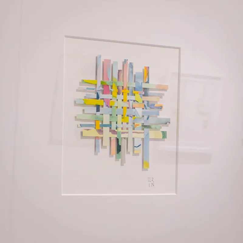 "Issaqueena" Paper Collage