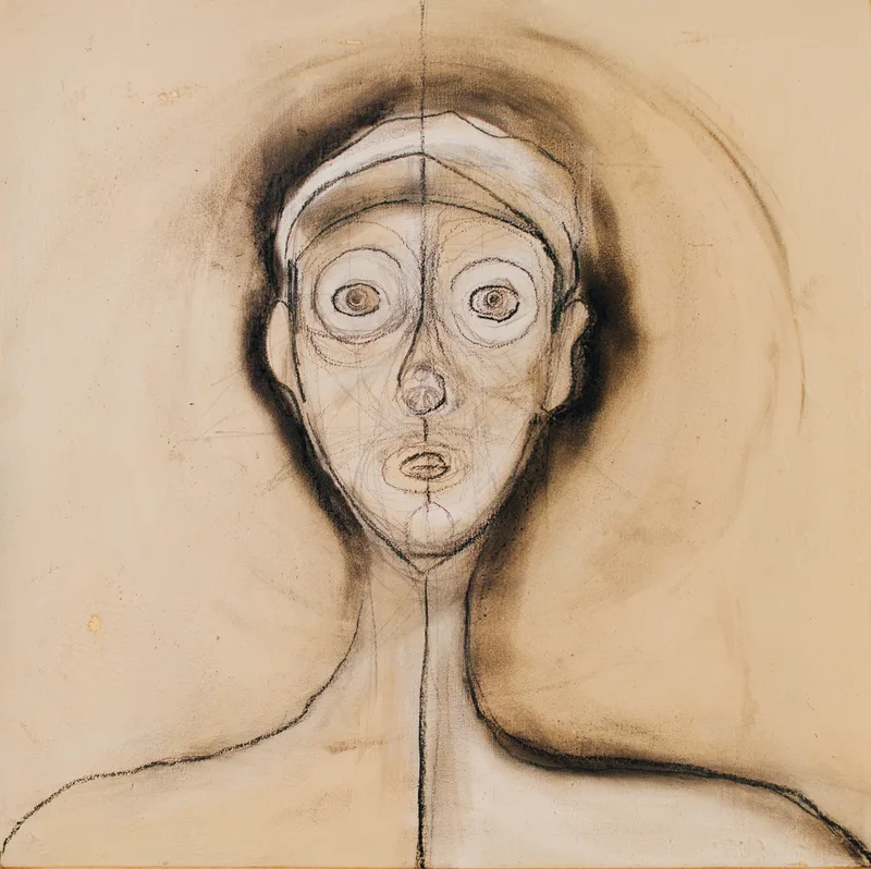 Expressionist Portrait (8x8) IV